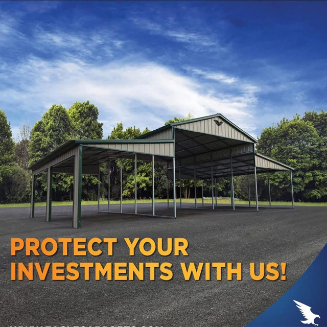 Eagle Carports metal carport for sale in Ellington, Missouri