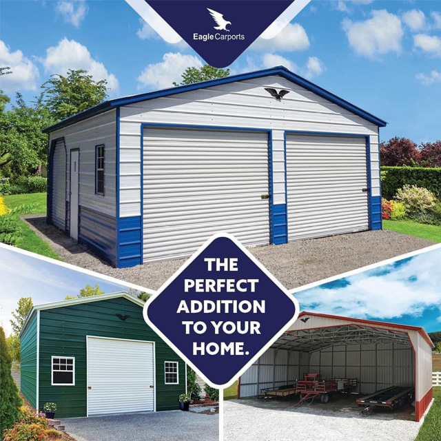 Eagle Carports RV cover for sale in Ellington, Missouri